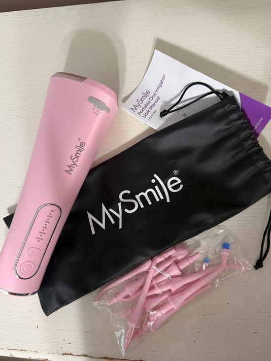 Other - Pink Portable Oral Irrigator Water Flosser